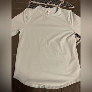 NWOT Lululemon Love Long-Sleeve Shirt Size 4 Powder Blue